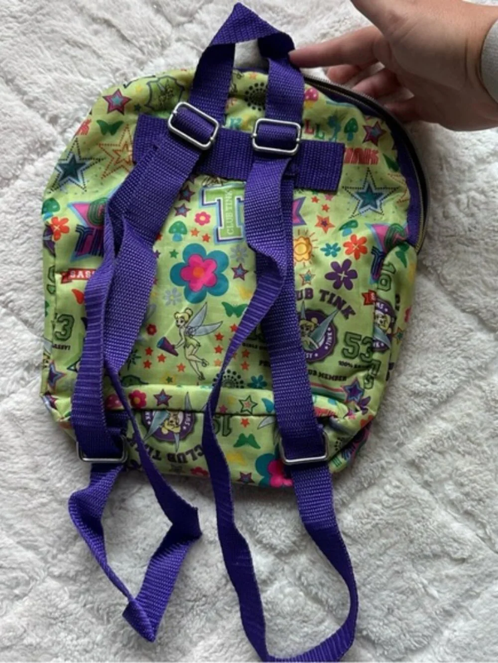 Disneyland Resort | Vintage Green Tinkerbell Mini Backpack